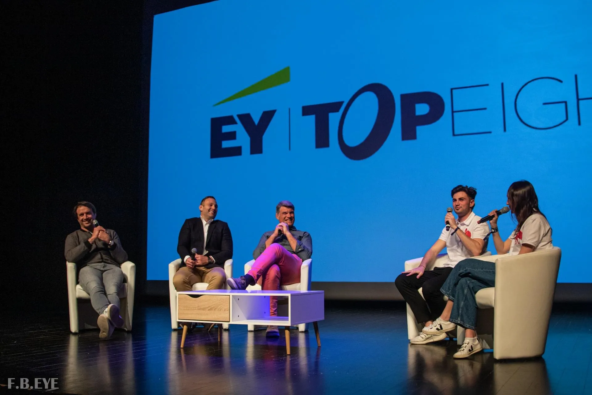 Conférence EY Top Eight devant les étudiants